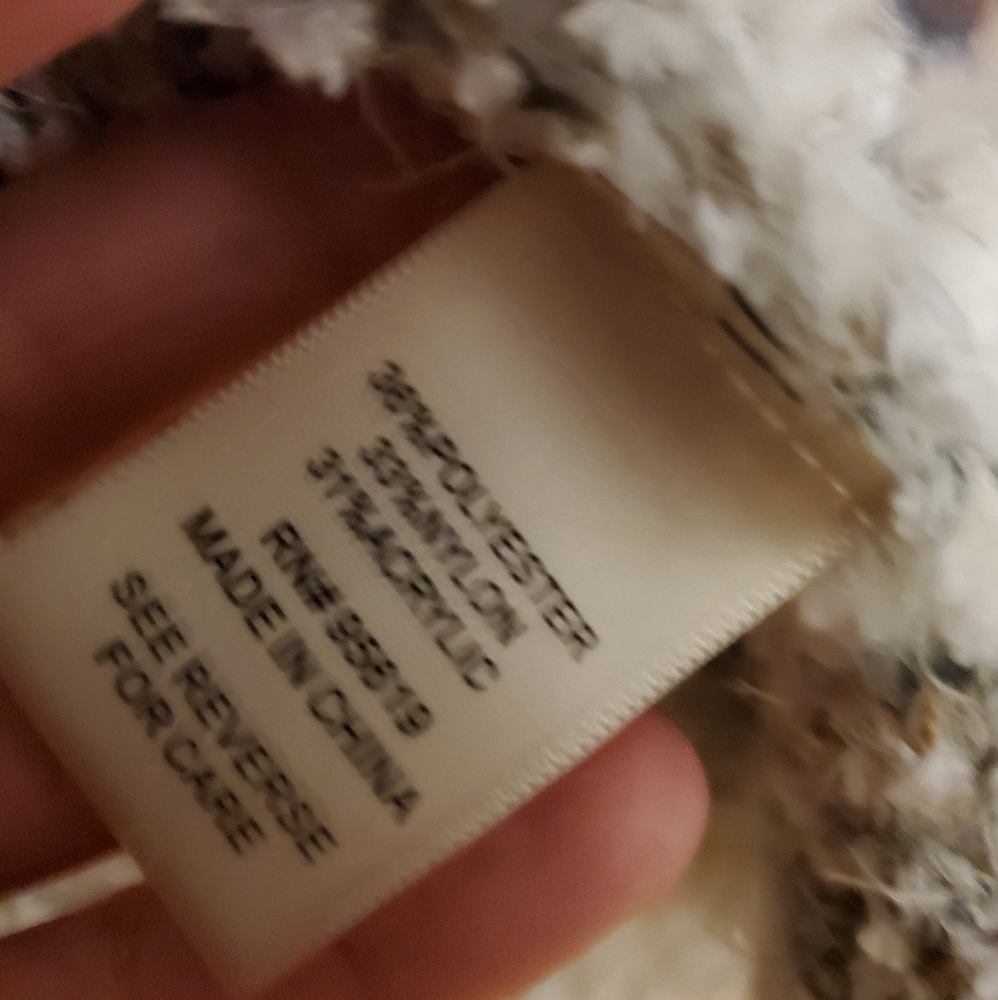 Fuzzy cozy warm cardigan - Picture 4 of 4